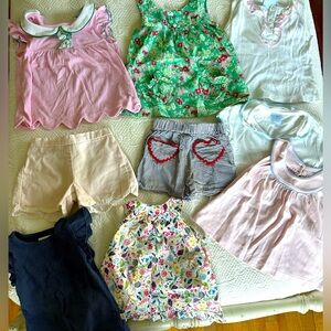 Lot of Bella Bliss and Little English size 3T girls tops and shorts. VERY good!